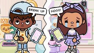 THE BREAKUP?!  || *WITH VOICE* ️|| Toca Boca TikTok Roleplay 🩵