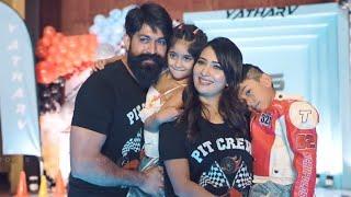 Yatharv Birthday Celebration | Yash Son Birthday Celebration | Radhika Pandit