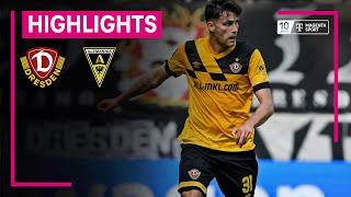 Dynamo Dresden - Alemannia Aachen | Highlights 3. Liga | MAGENTA SPORT