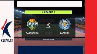  gangwon fc   daegu fc    |  K League 1    (05/03/2022)  Fifa