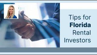 Smart Florida Home Buying Tips for Rental Investors