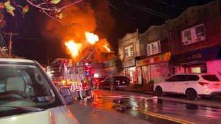 FDNY - Early Arrival + Audio - Staten Island 3rd Alarm Box 0396 - Heavy Fire in A Church 10/8/24