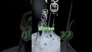 Turning dormant gemstones into dazzling dangling earrings