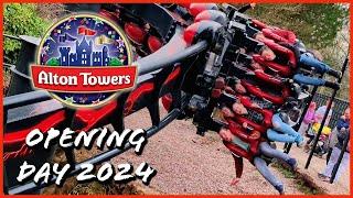 Alton Towers Opening Day Vlog 2024 - Is Nemesis Reborn Worthy of the Hype?