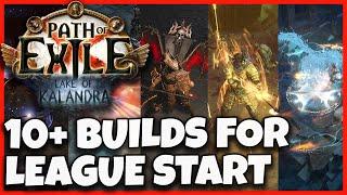 [POE 3.19] 10+ BEST POTENTIAL LEAGUE STARTER BUILDS FOR LAKE OF KALANDRA EXPANSION - PATH OF EXILE