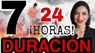 ️ESTOS 7 PERFUMES TIENEN MUCHÍSIMA DURACIÓN‼️en tú piel todo el día...