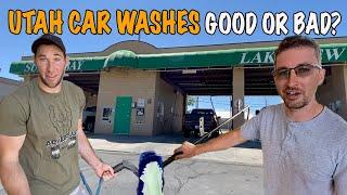 Car Washes in Utah | Any Good? | Featuring Special Guest "The Revestor"