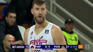 AdmiralBet ABA League 2024/25, Round 7 match: FMP Soccerbet - Partizan Mozzart Bet (4.11.2024)