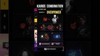 Kairos Character Combination  Best Character Combination | Kairos Character Ability #srikantaff