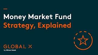 Global X USD Money Market ETF｜What is a Money Market Fund and How Does it Work?｜3137