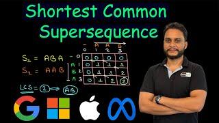 Shortest Common Supersequence | Leetcode 1092