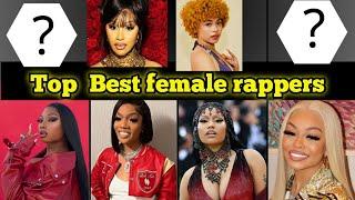 BEST FEMALE RAPPERS 2024-25  Top 16 : The HOTTEST GIRLS RAPPERS