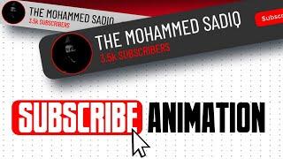 How to Make Subscribe Button Animation in Filmora | Subscribe Button Animation Download | 2023