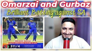 Afghanistan Vs South Africa 2nd ODI Match 311/4 Gurbaz 100 Omarzai 86/50 Brilliant Batting