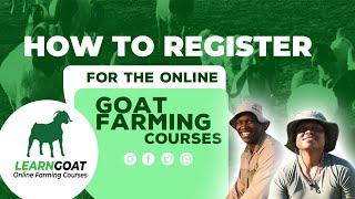 How to use our Learn Goat Online Courses