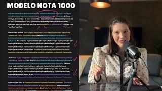 ENEM Essay in 30 Minutes - READY MODEL 