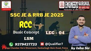 INTRODUCTION  OF LIMIT STATE- RCC ( Lec - 4 ) I RRB JE  I SSC JE I BPSC I STATE  AE/ JE  I QUALIFIER