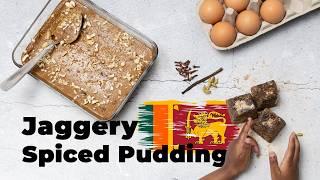 Watalappan - spiced jaggery pudding  වටලප්පන් (4K)