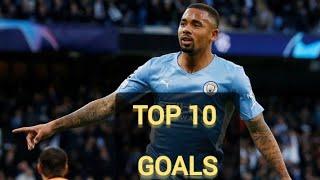 Top 10 Gabriel Jesus Goals Ever!