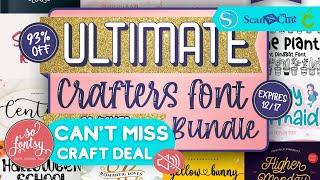 Best of Crafter's Fonts from So Fontsy!