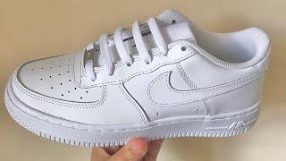 *How to Lace Nike Air Force 1s Loose* | The Best Way to Lace Air Force ones