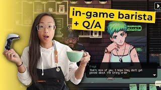 BARISTA CHALLENGE: I Tried Being A Barista For A Day In This Game! + Q&A