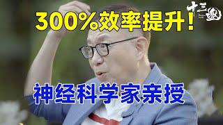 【超硬核】著名神经科学家鲁白教你记忆力飙升的3个狠招，300%效率提升！ #十三邀 #许知远#窦文涛