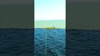 Why Two Oceans Don't Mix? Ocean Phenomenon Explained! #facts #shortsfeed