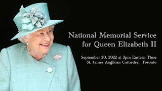 National Memorial Service for Queen Elizabeth II