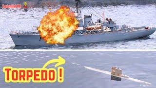 AMAZING RC SUBMARINE TORPEDO FIRING/LAUNCH DEMONSTRATION