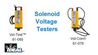 61-076 61-065 Vol-Con Solenoid Voltage Testers