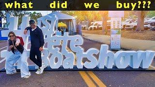 BOAT SHOW Weekend in Downtown St. Pete Florida | Plus some Shenanigans