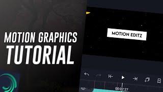 Simple Mograph Animation In Alight Motion | Intro Tutorial | Motion Editz