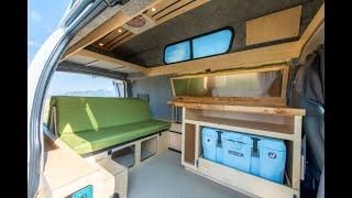 Chevy Express Campervan with Westfalia-Style Bed Van Tour by Contravans