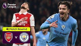 Grealish & Haaland send Man City top after De Bruyne WORLDIE vs Arsenal | Highlights