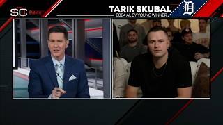 Tarik Skubal reacts to winning 2024 Cy Young award  'This is really special to me' | SportsCenter