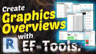 Generate Graphics overviews in Autodesk Revit (LineStyles, Patterns, Materials...) [EF-Tools]