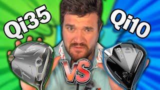 TaylorMade Qi35 Driver vs TaylorMade Qi10 Driver | Was this supposed to HAPPEN?!