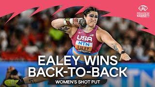 Chase Ealey defends shot put title | World Athletics Championships Budapest 23