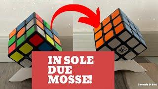 COME RISOLVERE IL CUBO DI RUBIK IN 2 MOSSE!