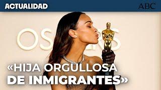 Discurso de ZOE SALDAÑA, ganadora del OSCAR a mejor ACTRIZ DE REPARTO por EMILIA PÉREZ