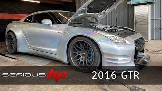 2016 Nissan GTR with our SHP Built VR38DETT Engine running on E85!