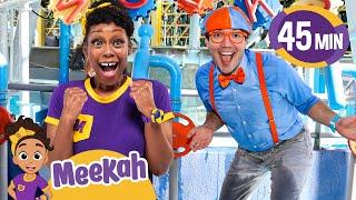 Meekah and Blippi Play Active Games! | Educational Videos for Kids | Blippi and Meekah Kids TV