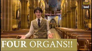 This Church Has FOUR Pipe Organs!! A Tour of St Mary's Cathedral, Sydney