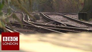 Tackling leaves on the line - BBC London