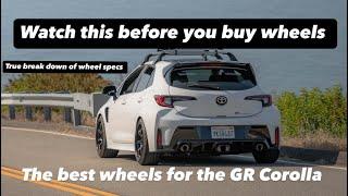 VLOG: 22 The best wheel specs for the GR Corolla!