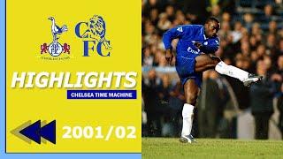 Tottenham 2-3 Chelsea Highlights 2001-02 Season