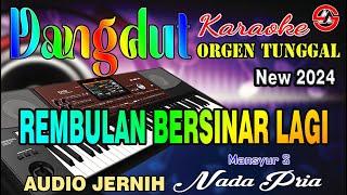 Rembulan Bersinar Lagi - Karaoke (Nada Pria) Dangdut Orgen Tunggal - Mansyur S