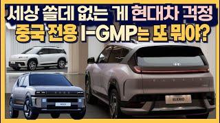 세상 쓸데 없는 게 현대차 걱정 "중국 전용 I-GMP는 또 뭐야?"