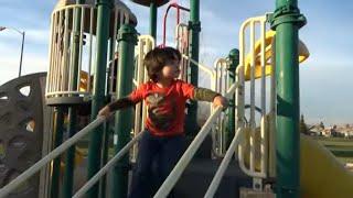 Kid play at the park playground for kids With ZF Kids